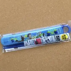 スライド式ハシ箱セット☆トイストーリー☆ブルー