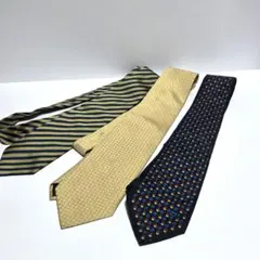 ✨最高級✨HERNO / ミラショーン / コムサ ネクタイ 3本セット シルク