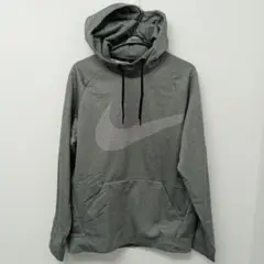 Nike DRI-FIT グレー フード付きトレーナー