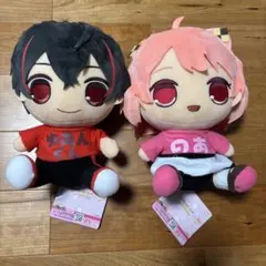 カラピチ おすわりBIGぬいぐるみ 2点セット