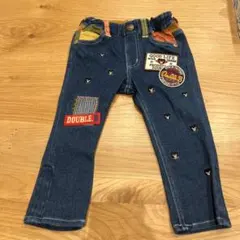 ミキハウス　ダブルビー　デニムパンツ　90