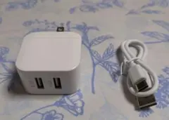 2ポートUSB充電器 2.4A