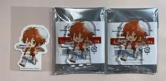 アイナナ アニカフェ アクスタ&ステッカー3点 まとめ売り 陸
