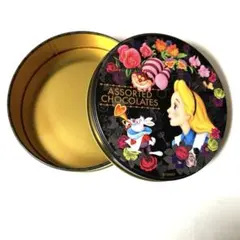 【TDR 】アリス・イン・ワンダーランド チョコレート空き缶
