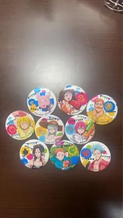 七つの大罪 缶バッジ 10個セット