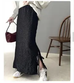 ClassicalElf ミディアムスカート ブラック