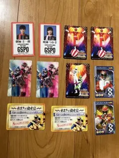 スーパー戦隊シリーズ 韓国 コラボ カフェ 団体写真 フォトカード 15枚