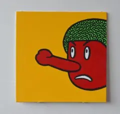 アクリル画 開運ちんぐ様 絵 イラスト