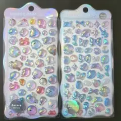 【匿名配送】 オーロ　ラシール　2種類セット　ボンボンドロップシール