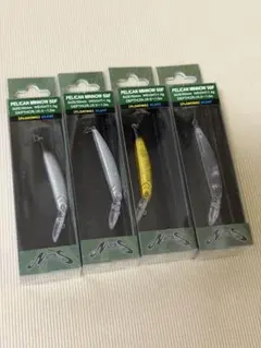 ノリーズ ペリカンミノー50F 4個セットのサムネイル