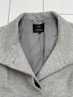 美品　23区　FOX BROTHERS グレンチェック　　ダブルチェスターコート 美品 23区 FOX BROTHERS グレンチェック ダブルチェスターコート