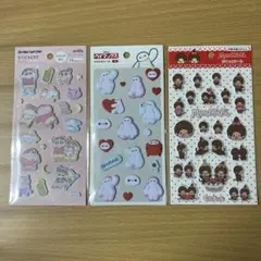 ぷくっと ふわふわ シール