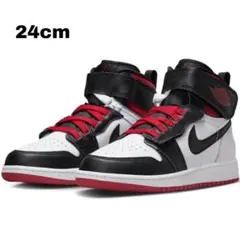 ナイキ　GS エアジョーダン1 ハイ　フライイーズ　ジムレッド　24cm