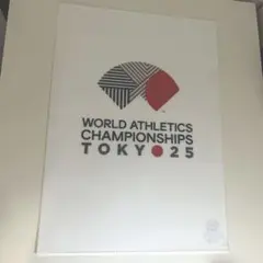 WORLDATHLETICSCHAMPIONSHIPSTOKYO クリアファイル