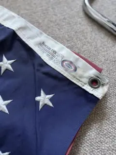特大　ビンテージ　アメリカ国旗 タフテックス 刺繍スター