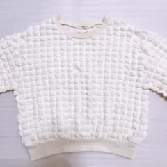 classicalelf　美品　ぽこぽこポップコーンジャガードプルオーバー　M
