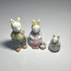 うさぎ ソルト＆ペッパー 爪楊枝入れ キッチン雑貨 ビンテージ 置物 動物