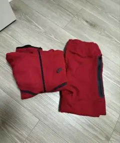 NIKEテックフリースセットアップ赤 Mサイズ