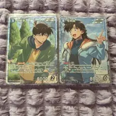 名探偵コナンカードゲーム 工藤新一 SR 3枚セット - メルカリ