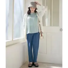 ikka ゴクラク　PT テーパード　パンツ