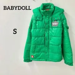 BABYDOLL ベビードール 中綿ジャケット Sサイズ グリーン