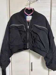 美品2Pocketショート MA-1 searoomlynn ブラックのサムネイル