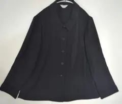 レリアン　Leilian ブラック 長袖シャツ Y09