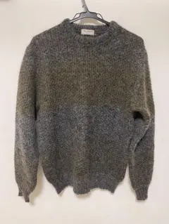 毛足長 モヘアタッチ ニット シャギー 古着 TED LAPIDUS