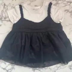 Daddy Oh Daddy ブラックドレス　黒Tシャツ　チュニック　保育園のサムネイル