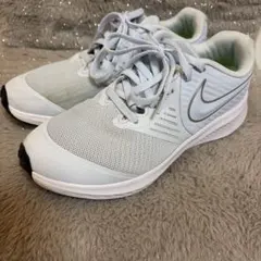 NIKE キッズ スニーカー ライトブルー22.5cm/US3.5Y