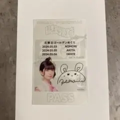 いぎなり東北産　律月ひかる　北東北ゴールデンめぐり　パス
