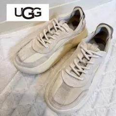 厚底UGG アグ LA Cloud Low 23.5ホワイトのサムネイル