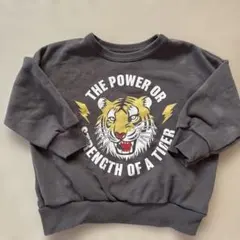 Makey'sトラ柄トレーナー 100サイズ