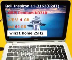 Ｄell Inspiron 11-3162 6世代Pentium 4G 64G