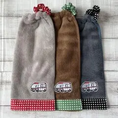 おりこうタオル おりこうエプロン 救急車ワッペン 一重 3枚セット