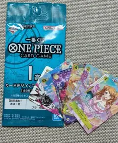 一番くじONEPIECE CARDGAME【I賞】カードデザインステッカーセット