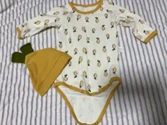 レモン柄ロンパース70サイズ