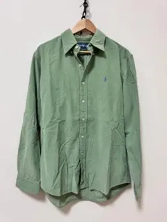Ralph Lauren 90s ボタンダウンシャツ　コーデュロイ　フェード
