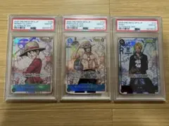 PSA10 ルフィ エース サボ シクパラ3連番 sequential set - メルカリ
