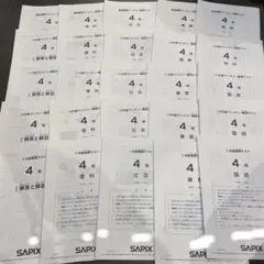 2026年最新】サピックス マンスリー 4年 10月の人気アイテム - メルカリ