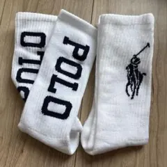 POLO ラルフローレン ソックス　 2足セット人気品25-28cm
