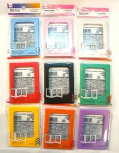 ★ マグネット　フォトフレーム　チェキミニ　9色 ダイソー DAISO