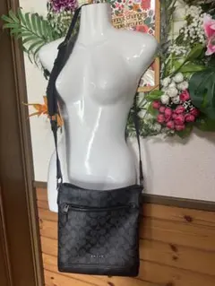 美品COACH シグネチャー ショルダーバッグL1947-F79053