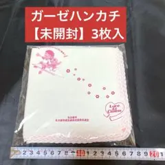 新品未開封　ガーゼハンカチ　3枚セット　新生児