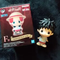 一番くじ ワンピース 赤髪海賊団 F賞 SOFVICちゅ モンキー・D・ルフィ