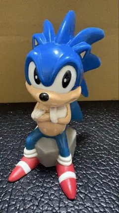 【中古品】ソニック ザ ヘッジホッグ シャボン玉　フィギュア　SEGA