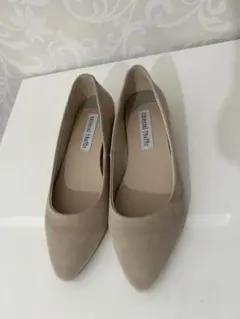 美品　ORiental TRaffic ポインテッドトゥフラットパンプス