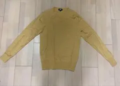 UNIQLO ウール Vネックセーター マスタード
