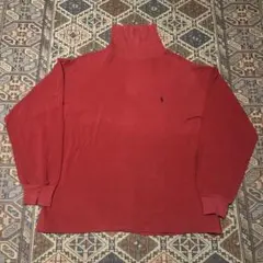 90s アメリカ製 ラルフローレン 鹿子 タートルネック モックネック USA製