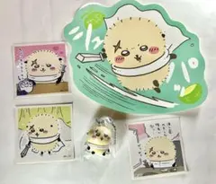 未開封 ちいかわ マスコットつきビスケット ラッコ おまけシール ステッカー付き